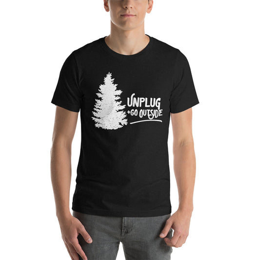 Unisex T-shirt | Unplug & Go Outside
