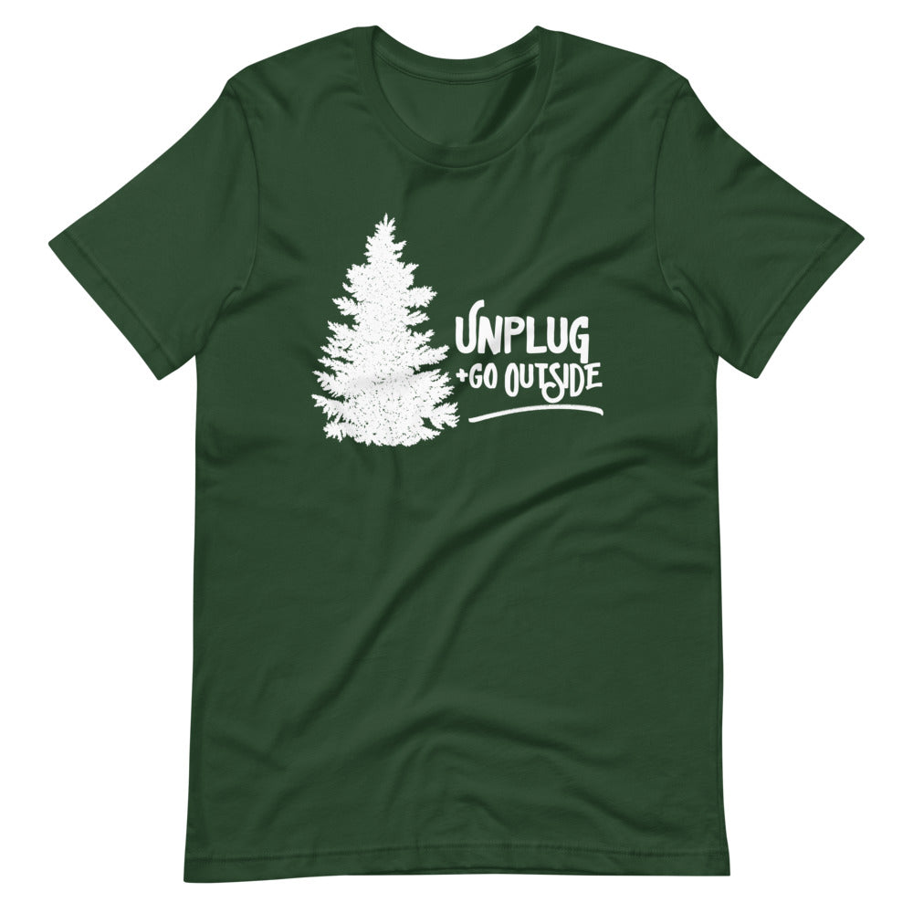 Unisex T-Shirt | Unplug & Go Outside