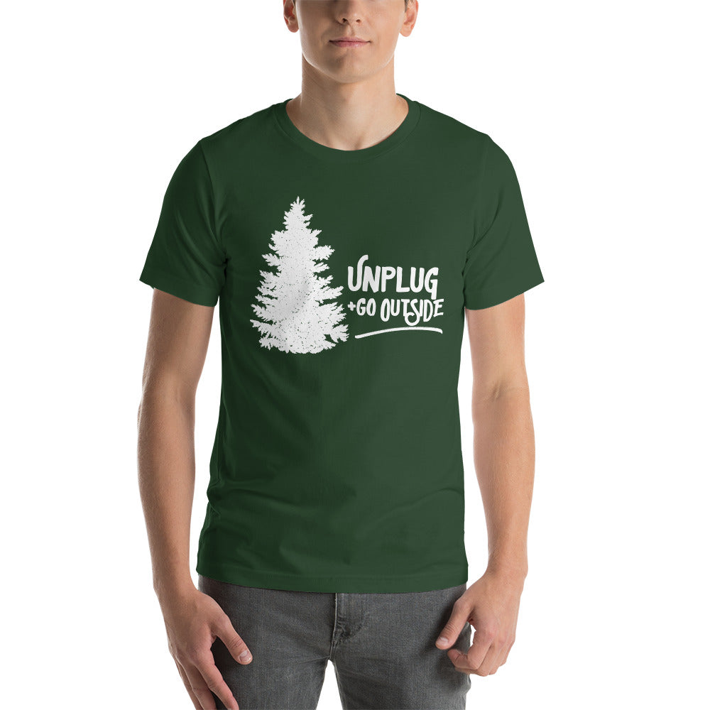 Unisex T-shirt | Unplug & Go Outside