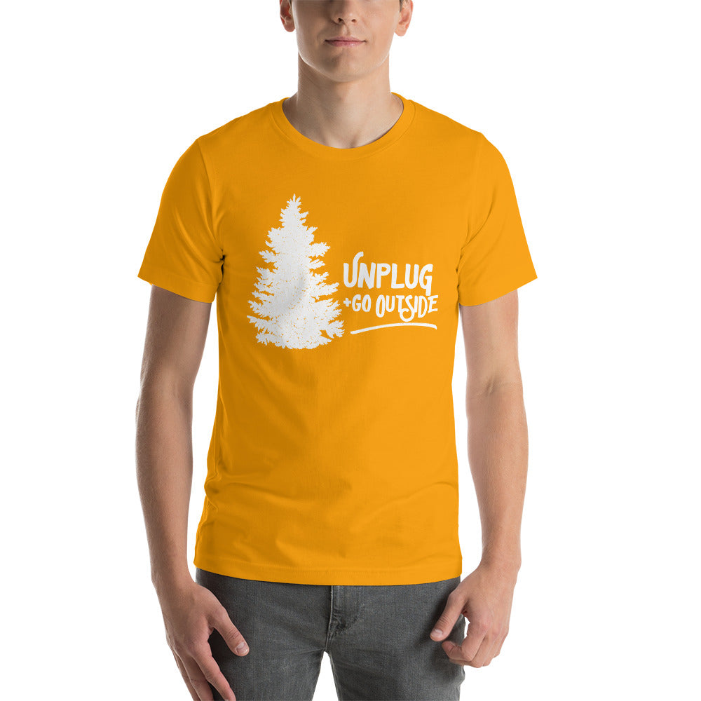 Unisex T-shirt | Unplug & Go Outside