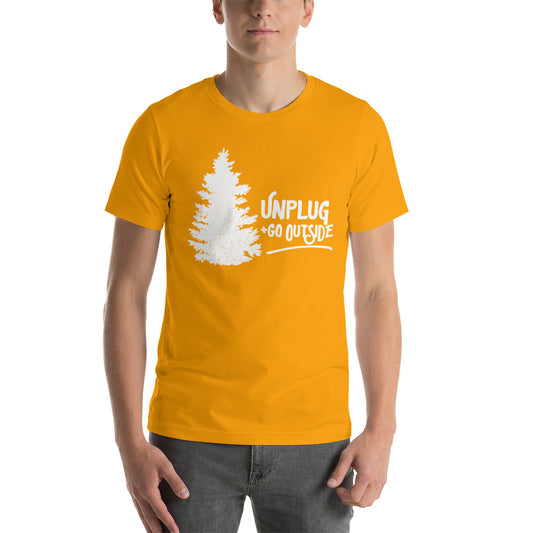 Unisex T-shirt | Unplug & Go Outside