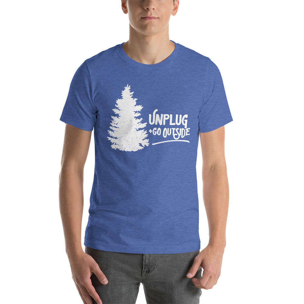 Unisex T-shirt | Unplug & Go Outside