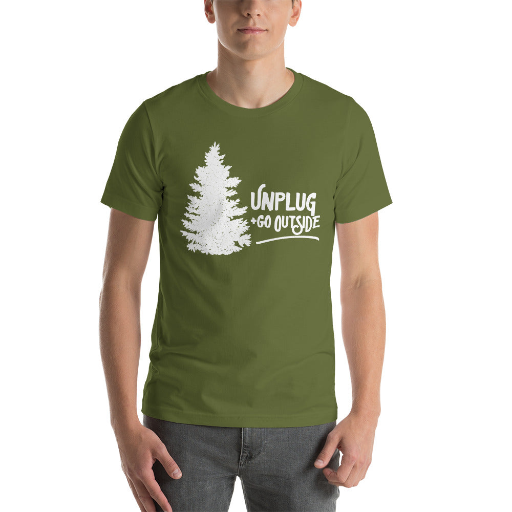 Unisex T-shirt | Unplug & Go Outside