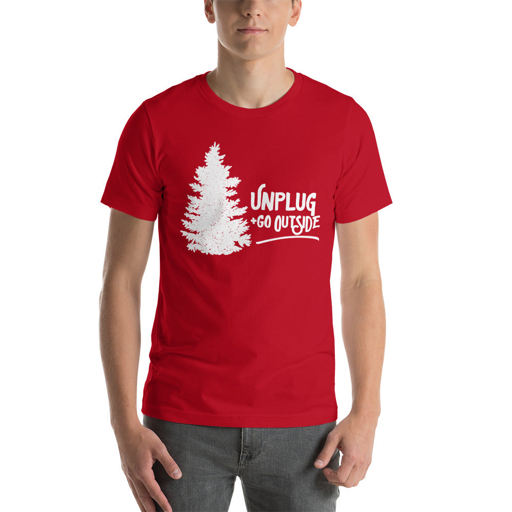 Unisex T-shirt | Unplug & Go Outside